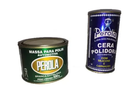 Cera e Massa para Polir marca Pérola